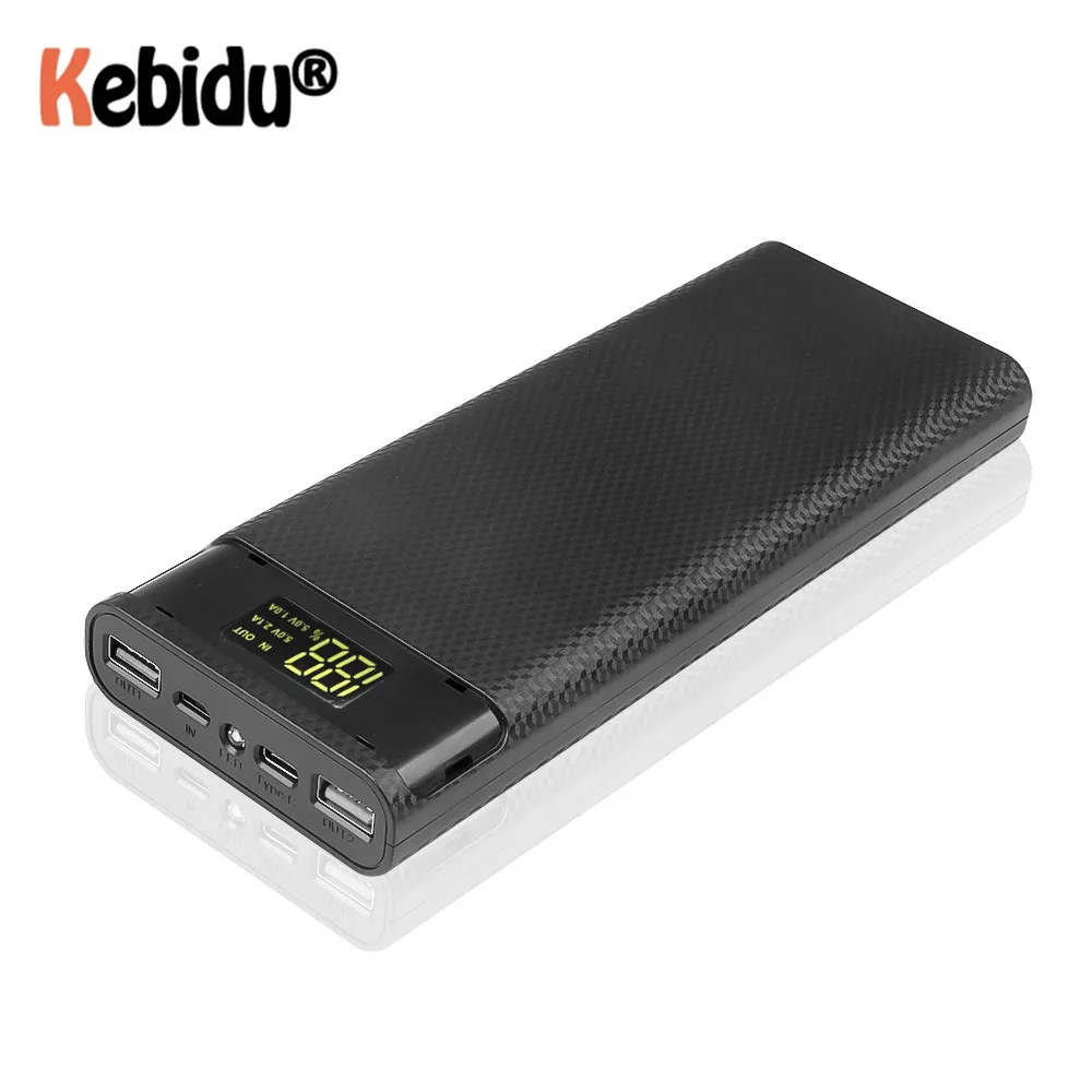 9V 2A 8*18650 Держатель батареи 12V 1.5A двойной USB блок питания аккумулятор мобильный