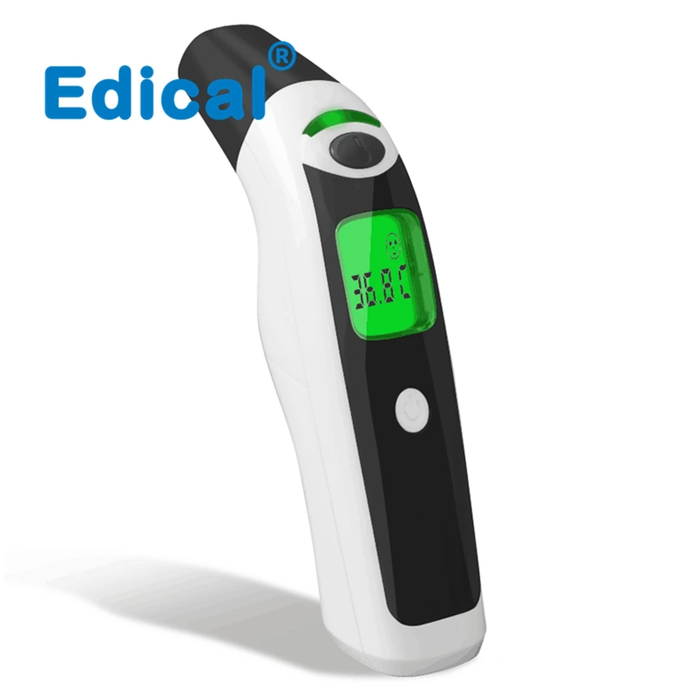 Edical температура уха лоб температура пистолет Электронный термометр контактный инфракрасный термометр Детский термометр
