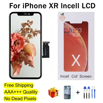 

AAA++ No dead pixels High Quality Screen For iphone XR LCD Display Touch Screen Digitizer Assembly Replacement Free Shipp + Gift