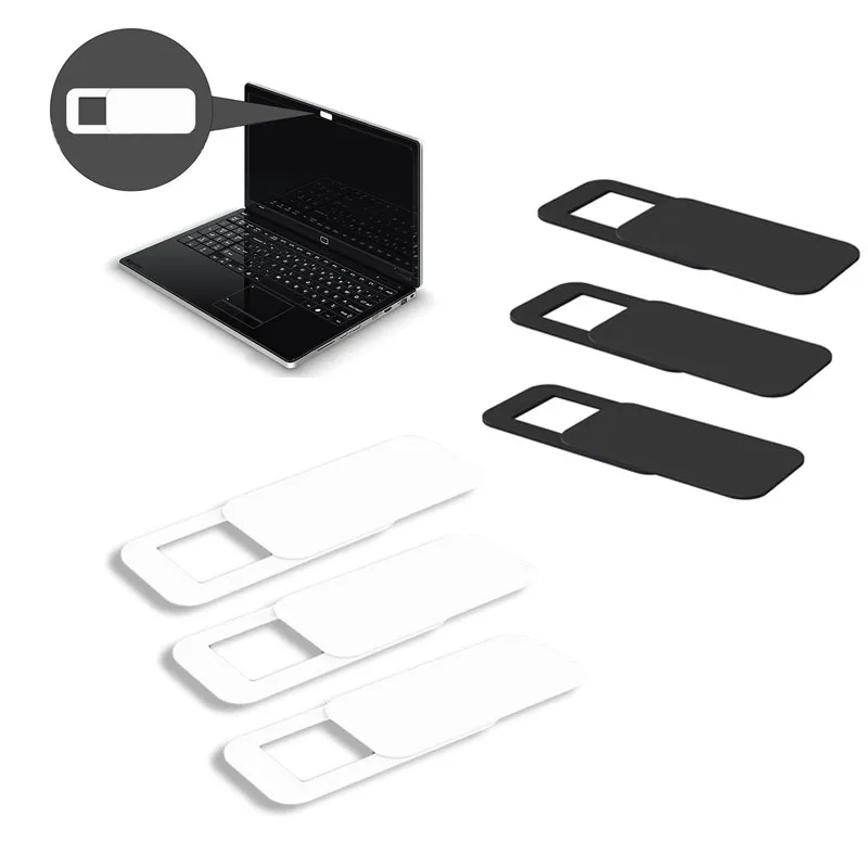 3Pcs Mini Magnet WebCam Slider Camera Cover For IPad Web Laptop PC With new card slot, easy to push, open or close 3Pcs Mini Magnet WebCam Slider Camera Cover For IPad Web Laptop PC With new card slot, easy to push, open or close