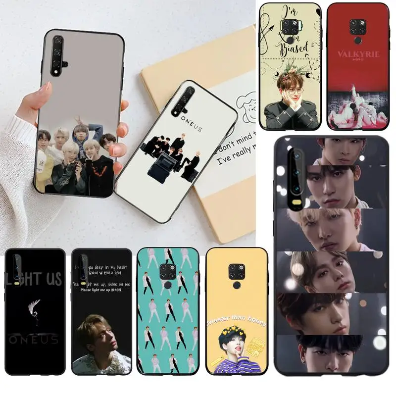 Чехол для телефона CUTEWANAN Korea KPOP ONEUS Coque чехол Huawei P30 P20 lite Mate 20 Pro P Smart 2019 prime |