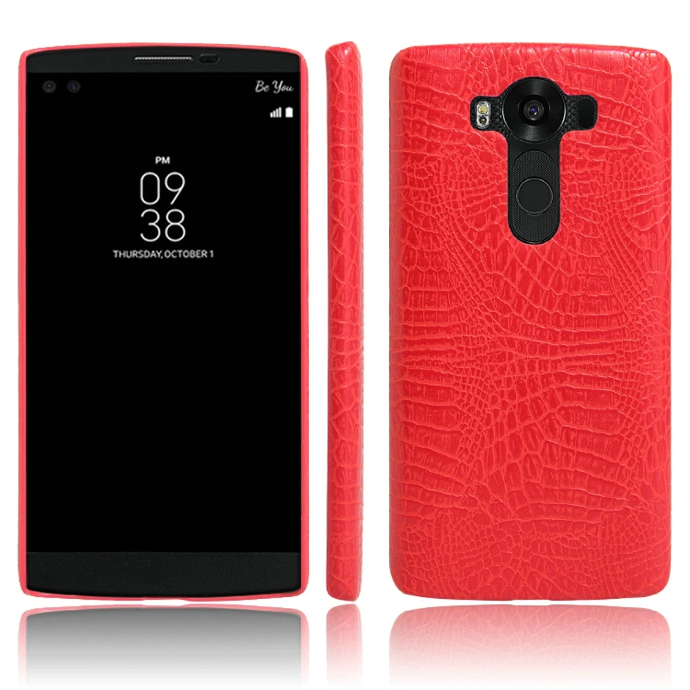 10 шт./лот Аллигатор крокодиловой кожи чехол для телефона для LG V10/K10 LV5/K10/Beello2/Spirit/Magna G4mini/X стиль/класс