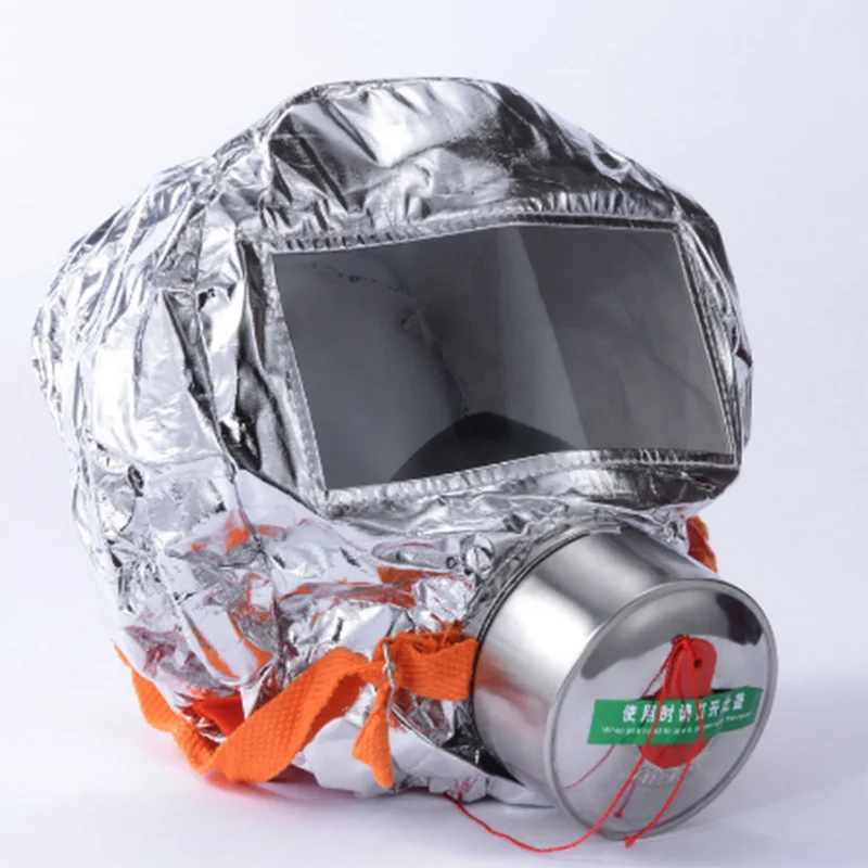 

Fire escape mask Emergency Hood Oxygen gas masks Respirators 30 Minutes Smoke Toxic Filter Gas Mask with packing box Escape mask