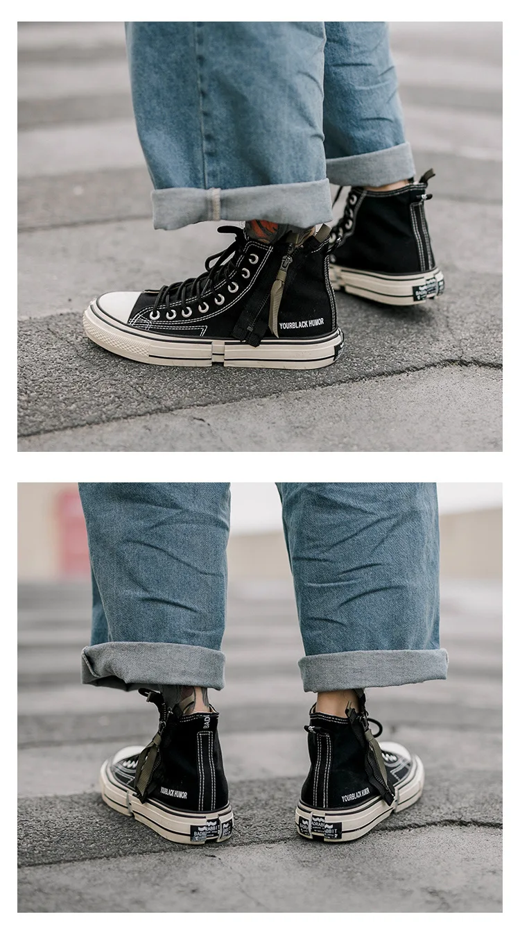 CuddlyIIPanda/Новинка; мужские кроссовки в стиле хип-хоп; повседневная обувь с принтом; высокие кроссовки; Модный дизайн; обувь на плоской платформе