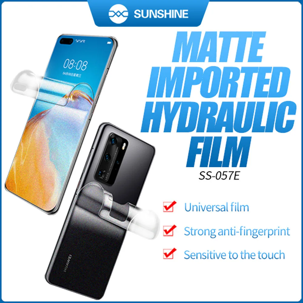 Phone screen protector Mobile Phone Screen Protector Hydrogel Film SS057H 057R 057S For Sunshine Film Cutter Machine SS890C SS890C Pro SS890CPro Max
