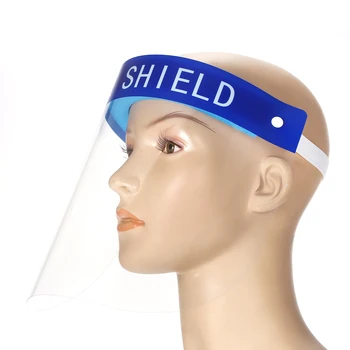 

20Pcs Anti-fog Face Shield Full Face Mask Dust-proof Protective Cover Transparent Face Eyes Protector Safety Outdoor Face Shield