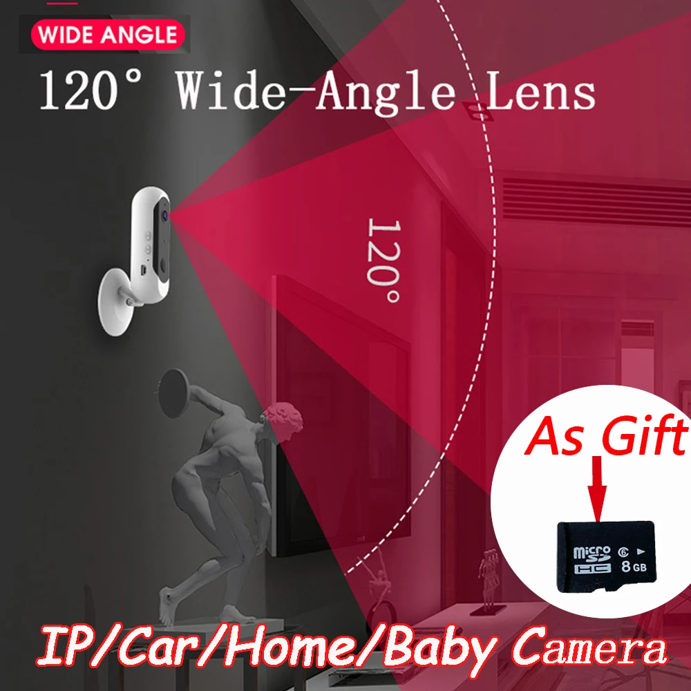 

Baby Monitor WiFi Security Camera Auto Tracking IP Camera WiFi Home Battery camera Battery Powered For Car/Baby/Home