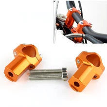 Аксессуары для мотоциклов, подходят для KTM 300 450 530 XCW, на шесть дней выше, руль, рейзеры, толстая рукоятка, крепление, зажим 28 мм 1 1/8"