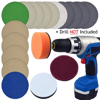 

Automotive Polishing Set Car Home Headlight Repairing Polisher Kit Sandpaper Scouring Cloth Accessories