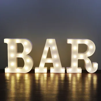 

Creative LED Alphabet Light Marquee Letter Light Alphabet Light Up Sign