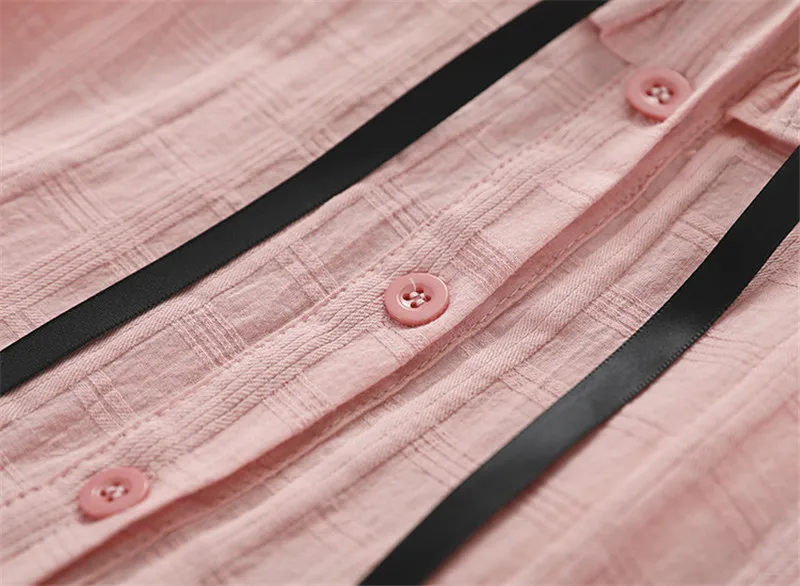 Solid color stripe infant toddler blouse fall sweet ribbon bowknot long sleeve kids shirt for girls tops children bottom shirt