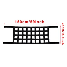 Дополнительная грузовая сетка для хранения крыши для Jeep Wrangler TJ JK анти-УФ ЗАМЕНА багажника