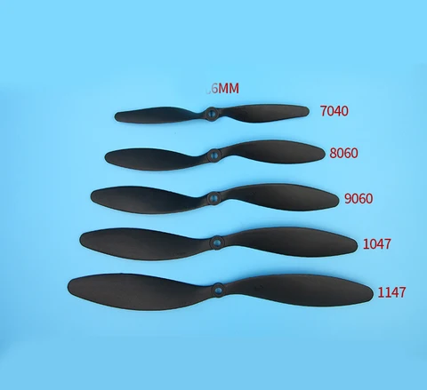 7040 8060 9060 1047 1147 Electric Propeller Nylon Engine Propellers Fixed Wing Motors Props Paddle for RC Aircraft Connecting title=