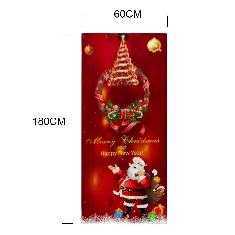 Фланелевый коврик с мультимультипликационным рисунком, удобный праздничный декоративный мягкий Рождественский домашний Рождественский Коврик для двери, ковер, напольный коврик