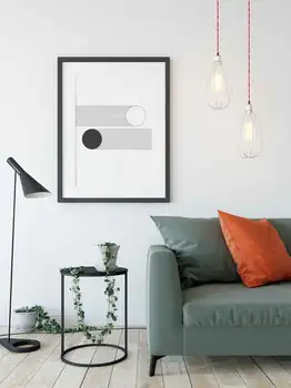 

Abstract Black and White Minimalism Art canvas Poster Home Decor