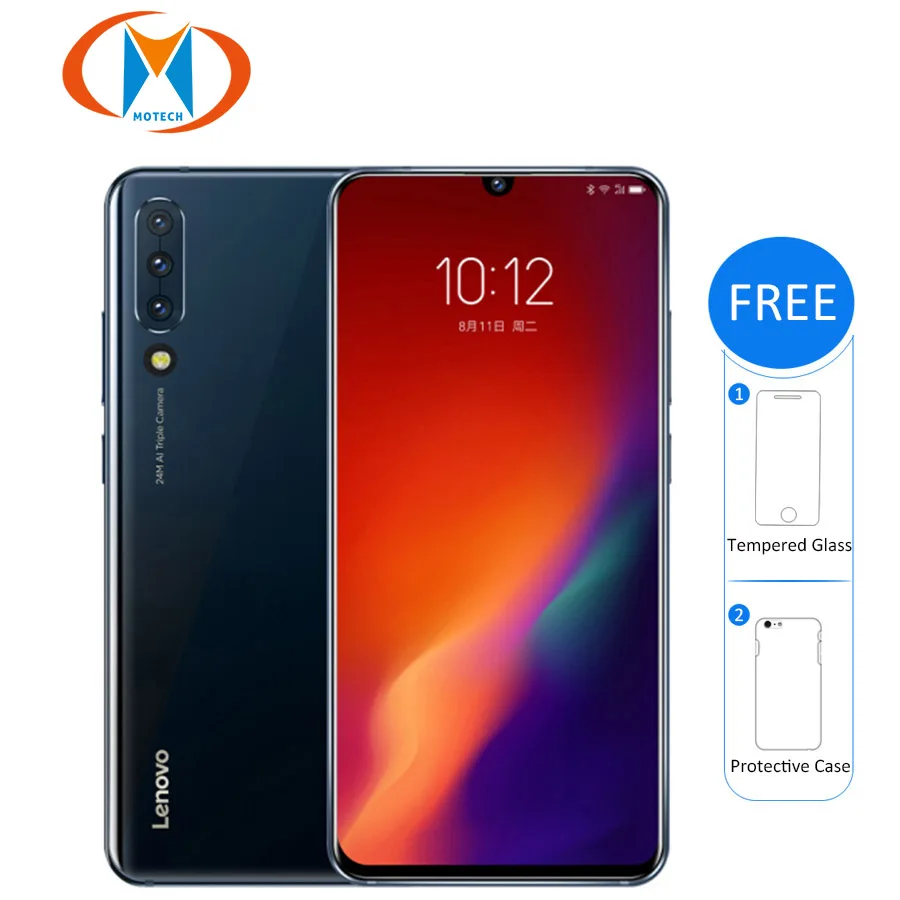

Global Firmware Lenovo Z6 6GB 128GB Snapdragon 730 Octa core 4G LTE Mobile Phone 6.39" 4000mAh Quad camera Fingerprint phone