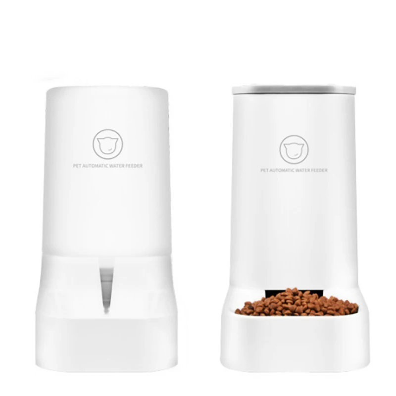 2 Pieces/set Cat Feeding Bowls for Dog Automatic Feeders Dog Water Dispenser Fountain Bottle For Cat Bowl Feeding And Drinking