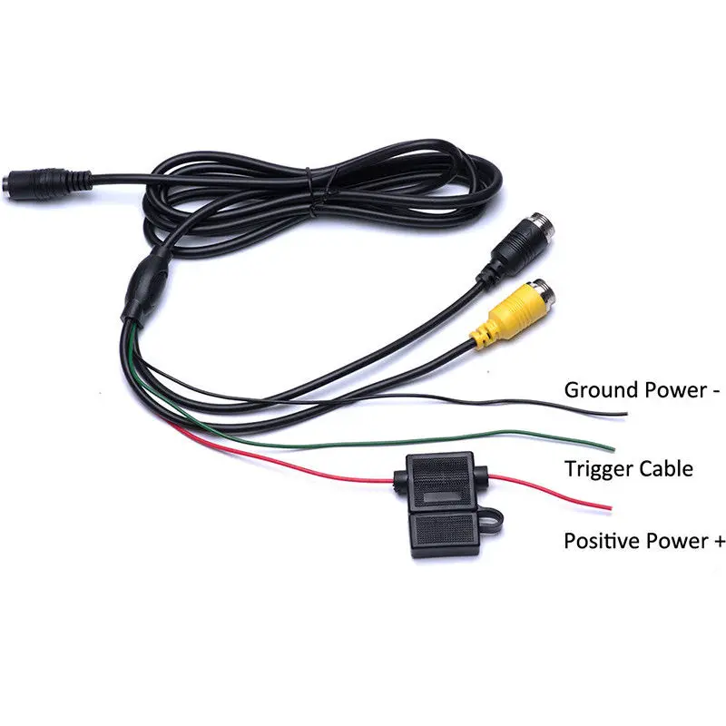 4 PIN Водонепроницаемая камера+ 7 AC/DC 12V~ 24V совместимая с цифровыми стандартами NTSC/PAL ЖК-дисплей автомобильный комплект мониторов