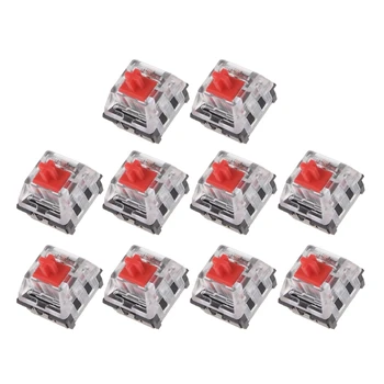 

10Pcs 3 Pin Mechanical Keyboard Switch RED for Cherry MX Keyboard Tester Kit N0HC