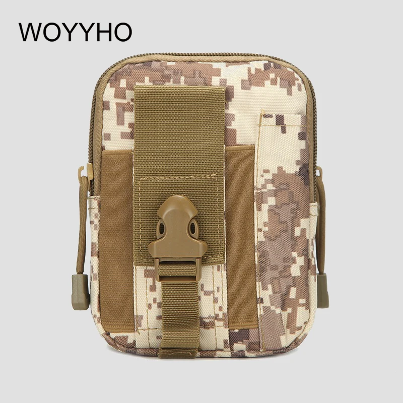 MOLLE армейская сумка, в стиле милитари, 6 дюймов телефонные чехлы, тактическая сумка на поясном ремне для уличных прогулок, Водонепроницаемый Sub-посылка, кемпинга, Пеший Туризм Поясная Сумка