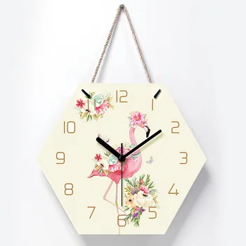 

Nordic Creative Wall Clock Vintage Wood Simple Rustic Silent Sweep Wall Clock Minimalist Reloj Cocina Home Decoration YY60WC