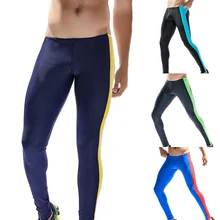 Мужские длинные гетры для плавания ming swim Trunk, обтягивающие спортивные колготки для фитнеса, одежда для плавания, леггинсы FOU99