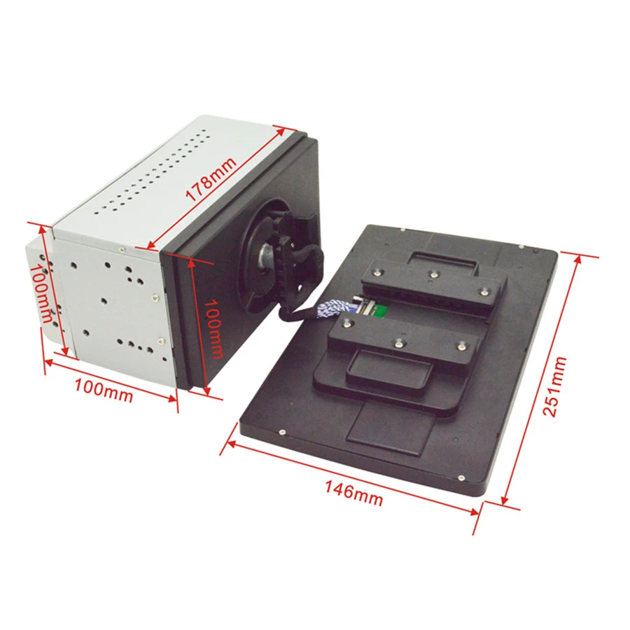  2DIN Rotatable 10.1