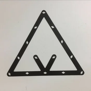 

Set Of 6Pcs 8/9 And 10 Ball Rack Positioning Billiard Pool Cue Accessory Indoor Sports Entertainment Accessories