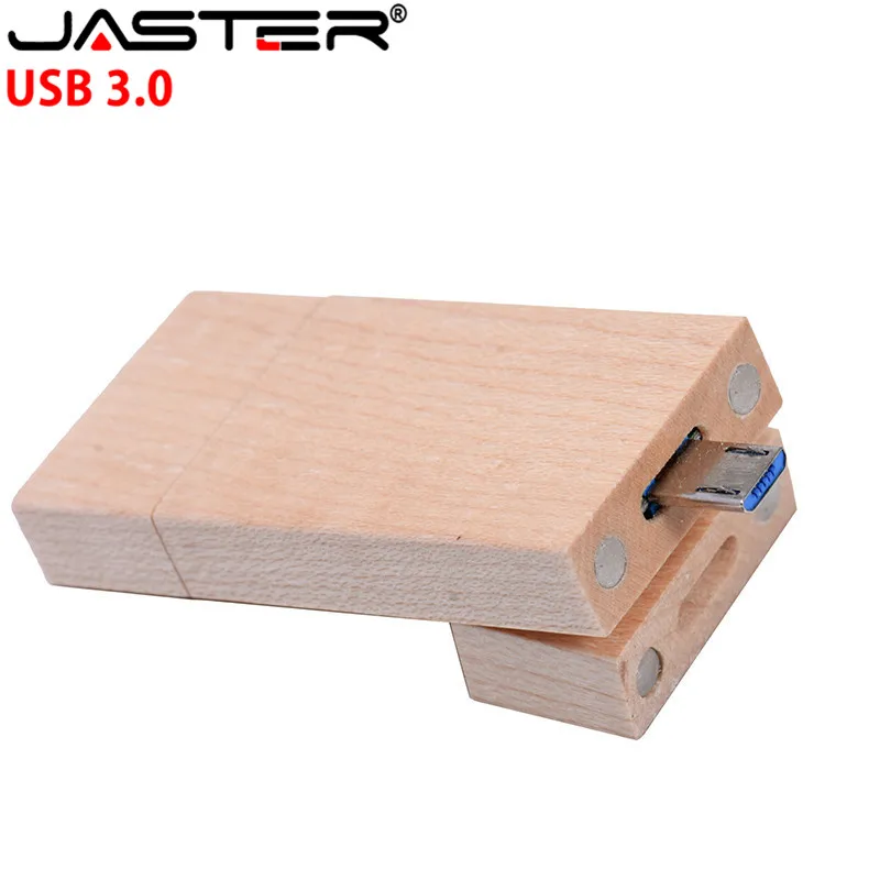 JASTER деревянный OTG флеш накопитель USB 3 0 u диск Смарт usb флешка подходит для телефона