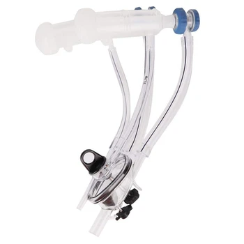 

Goat Sheep Milker Machine Parts Claw Kit Milking Teat Cups Manual Collector Portable Goat Milking Machine Part for Cows Cattle H