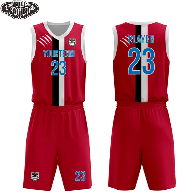 basketball jersey blue and white basketball uniform custommade