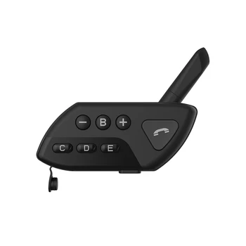 

FULL-Motorcycle Helmet Intercom Multi BT Interphone Bluetooth 5.0 FM Radio MP3 Moto Handsfree Stereo Headset Headphone