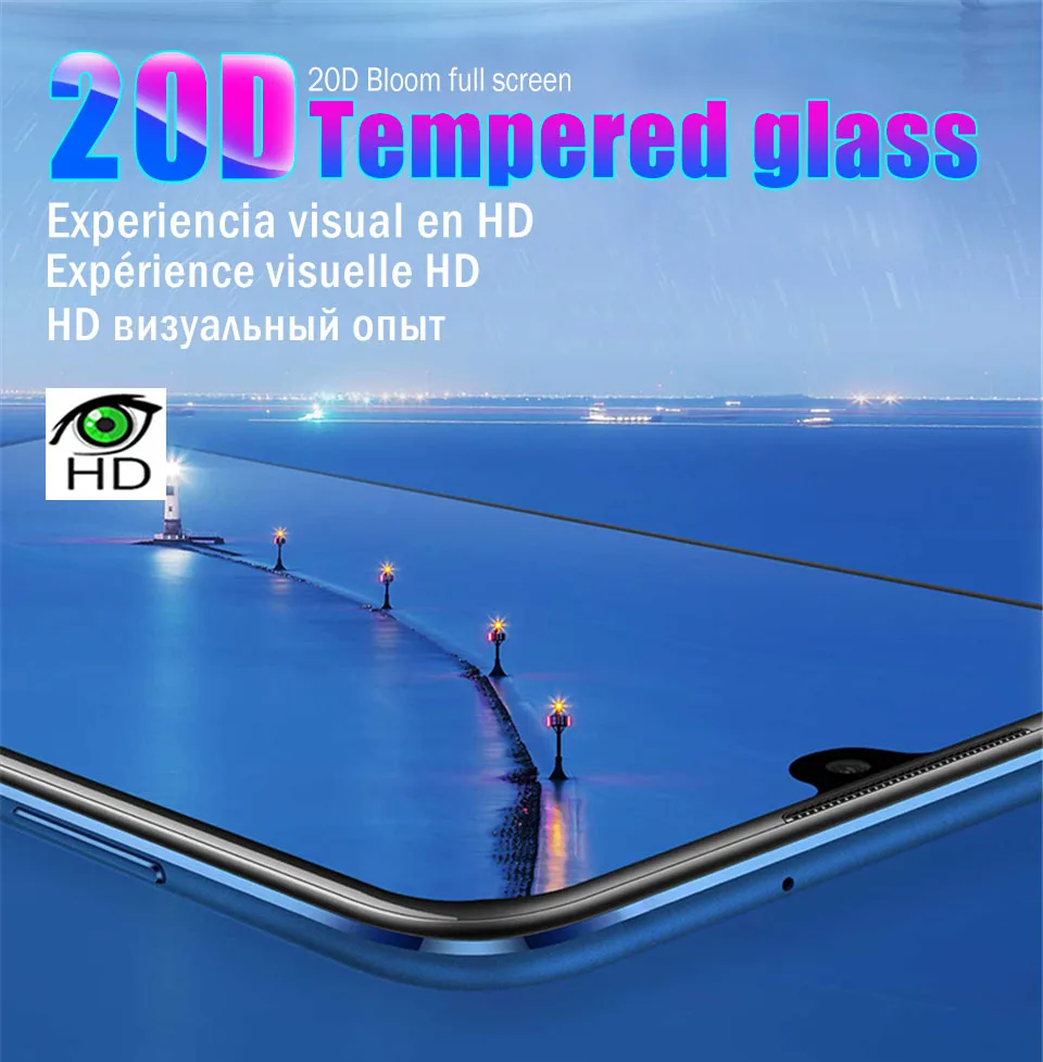 20D Защита экрана для Xiao mi Red mi Note 8 7 Pro редми нот 8 про защитное стекло mi 8 9 mi8 mi9 Lite закаленное стекло для Red mi K20 9T 8A Note 5 6 Pro защитная пленка телефон смартфон