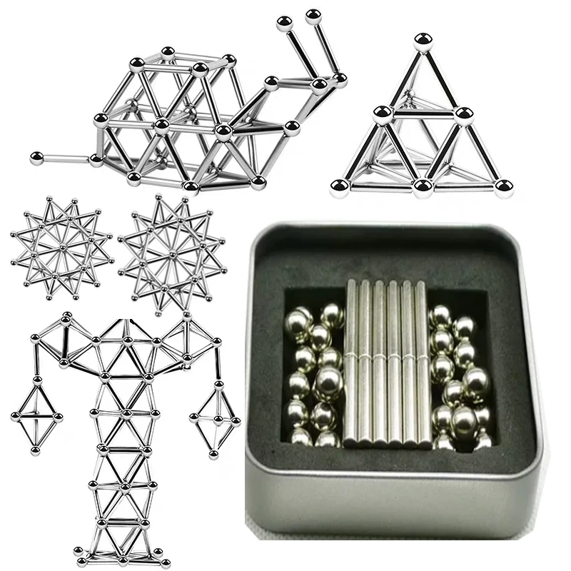 magnetic building balls and sticks