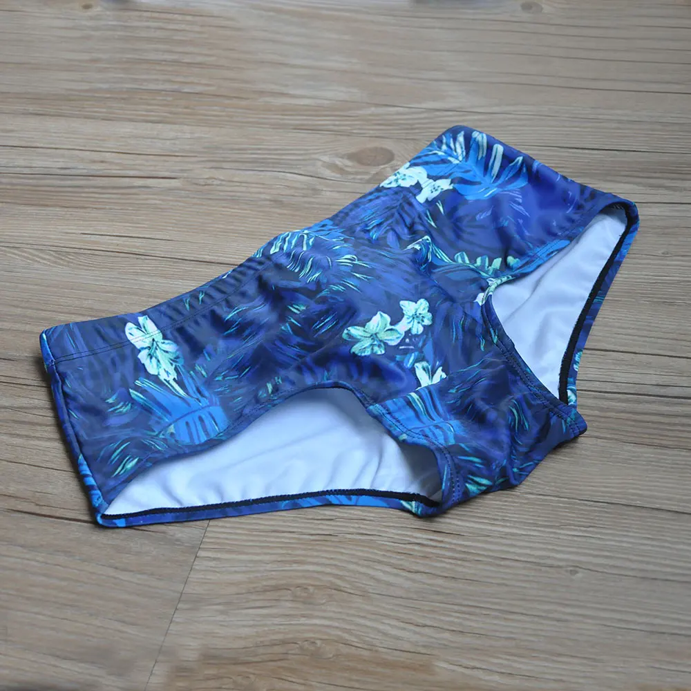 Man Swim Pants Printed Push-up Stretch Soft Sexy Beach Swimming Swimwear Male Drawstring surfing,swim trunks,swim shorts,men swimsuit