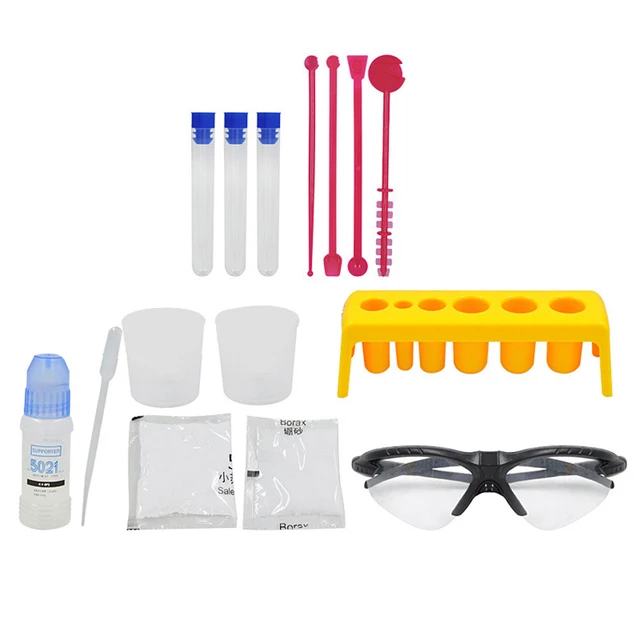 Kit d'expérimentation scientifique, outils d'apprentissage scientifique,  jouet de laboratoire amusant pour enfants - AliExpress