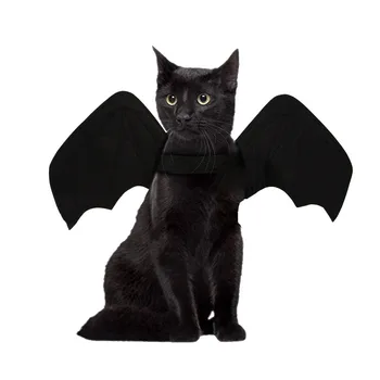 

Pet Dog Halloween Bat Costumes Funny Bats Wing Clothes Cat Cosplay Clothing For Small Dogs Pets Costume Products With Wings