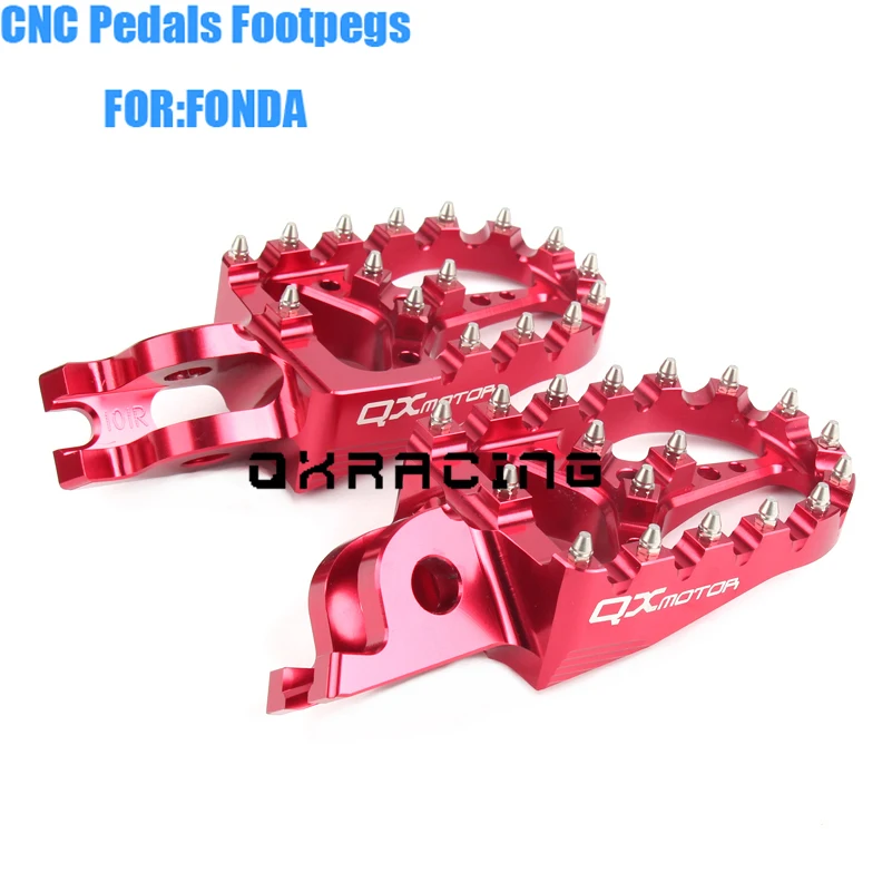CNC Заготовка MX подножки для HONDA CR 125R 250R CRF 150R 250X 450R 450X 250RX 1000L мотокросса|Руль