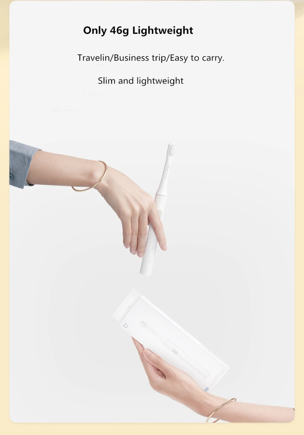 Xiaomi Mijia T100 звуковая электрическая зубная щетка для взрослых Водонепроницаемая ультра звуковая автоматическая зубная щетка USB перезаряжаемая для умного дома