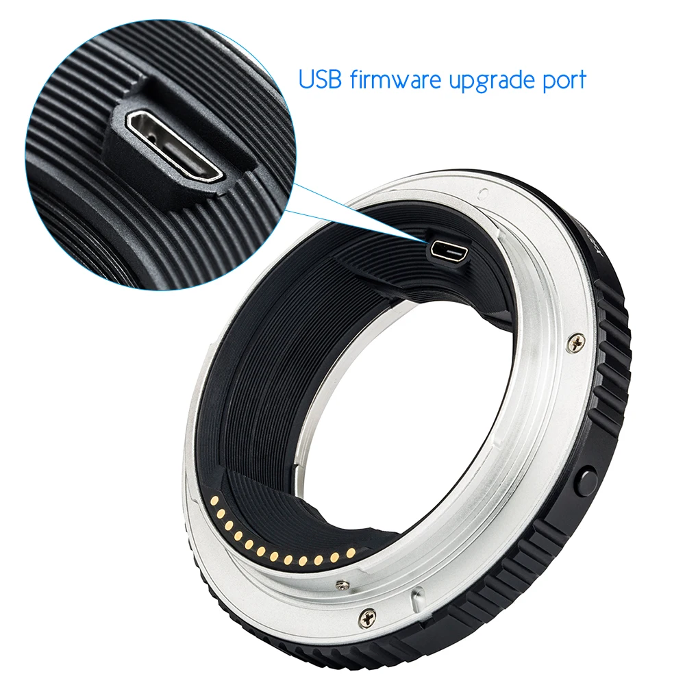 Viltrox EF-GFX металлический адаптер для объектива камеры с автофокусом адаптер USB обновление для объектива Canon EF/EF-S для FUJIFILM GFX 50S GFX 50R