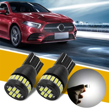

2Pcs T10/3014/194/168 LED W5W LED Bulb Auto Lamp White 24SMD Car Interior Light signal light parking lamps