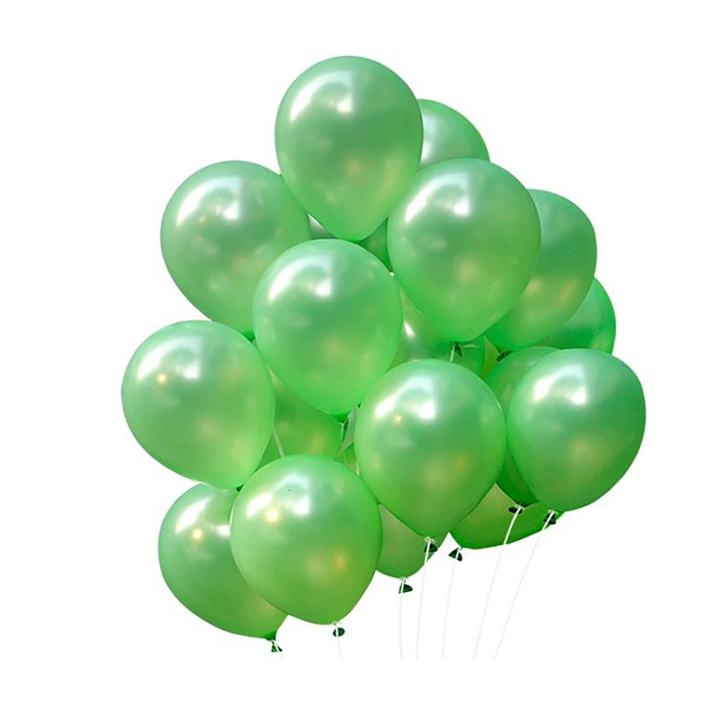 30 шт. 2020 с Новым годом Palloncino Verde Perlescente для пикника детей Gioca Palloncini украшения дома |