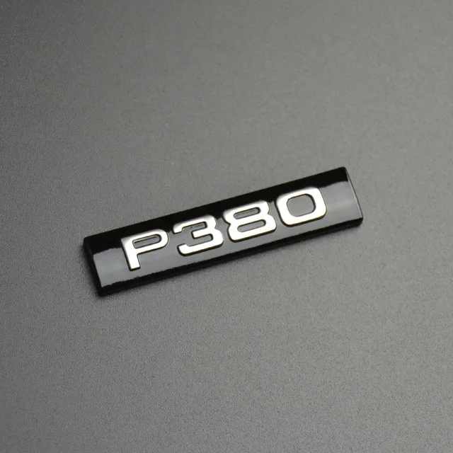 P250 P300 P380 P400e D180 D240 D300 S SE HSE R-DYNAMIC Эмблема для Range Rover VELAR Letter автомобильный Стайлинг багажник логотип наклейка - Цвет: P380