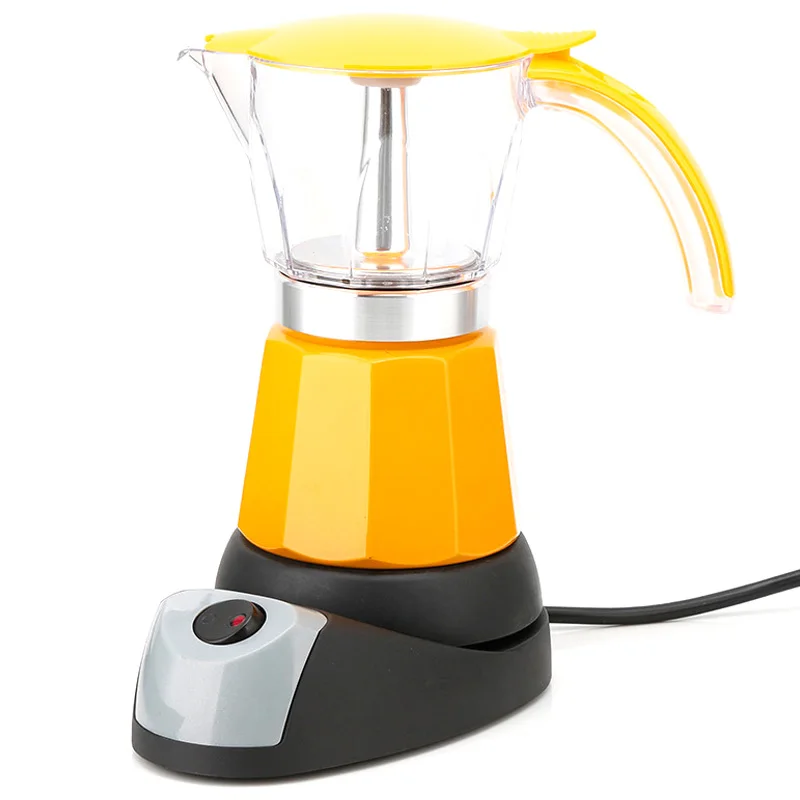 Electric Espresso Mocha Pot Coffee Filter Italian Mocha Coffee Pot Stovetop Tool Filter Filter Cafetiere Eu Plug
