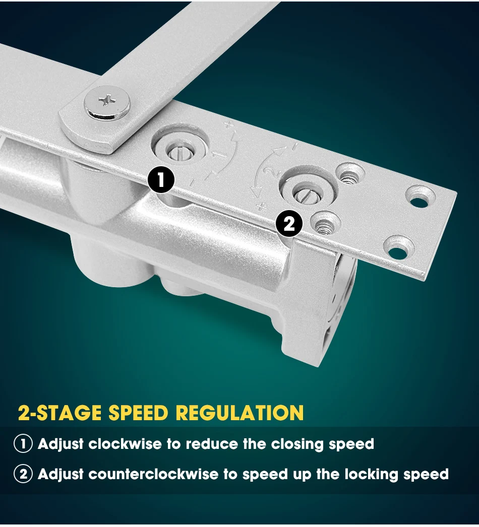 White-color-6303-Marie-buffer-door-closer-Home-hydraulic-door-spring-automatically-close-the-artifact-positioning-40KG-65kg_10