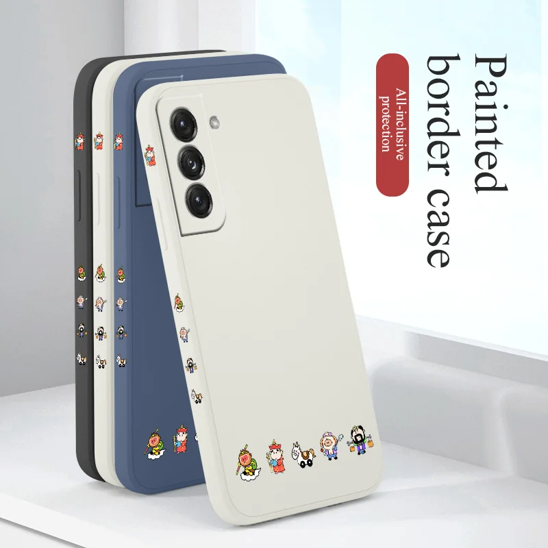 Classic Anime Phone Case For Samsung Galaxy S21 S20 FE S10 Note 20 10 Ultra Plus A72 A52 A42 A32 A71 A51 A41 A31 A21S 4G Cover