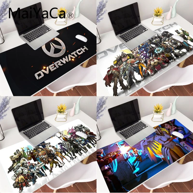 Maiyaca Overwatch Video Game Pattern Game Mousepad Xxl Mouse Pad Laptop Desk Mat Pc Gamer Completo For Lol World Of Warcraft Mouse Pads Aliexpress