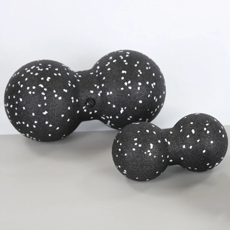 Fitness Massage Ball Peanut Ball Exercise Lacrosse for Deep Tissue Trigger Point Myofascial Release Foot Massage