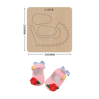 

SMVAUON Shoes Making Decor Supplies Die Template New Design Craft Cutting Die decoration scrapbook Card Craft