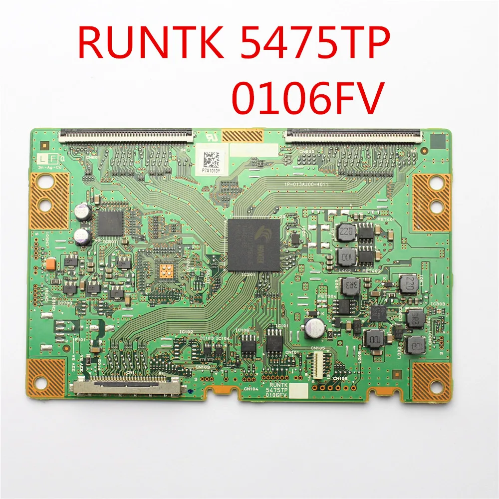 T con платы RUNTK 5475TP 0106FV для 1P 013AJ00 4011 KDL 60W850B 70W850B.... И т. Д. Профессиональная тестовая